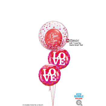 Μπουκέτο Μπαλόνια Love Bubble